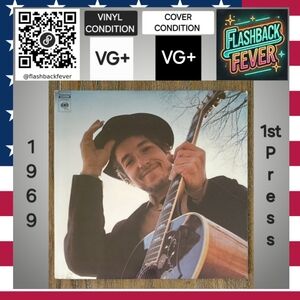 BOB DYLAN•Nashville Skyline•Apr 9, 1969 US Stereo (#KCS 9825)•Pitman Pressing